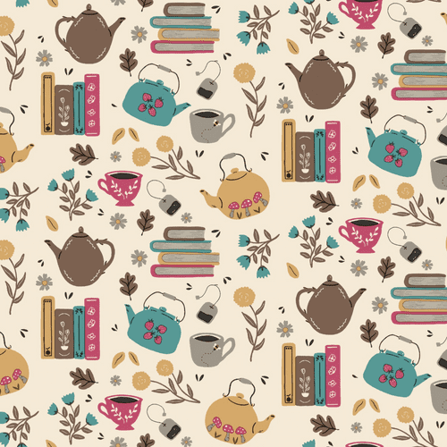 Everyday Wipe Clean Tablecloth Teapots