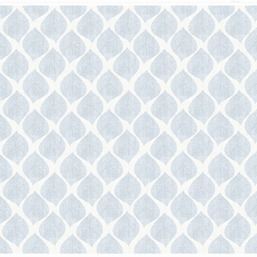 Everyday Wipe Clean Tablecloth Blue Leaf