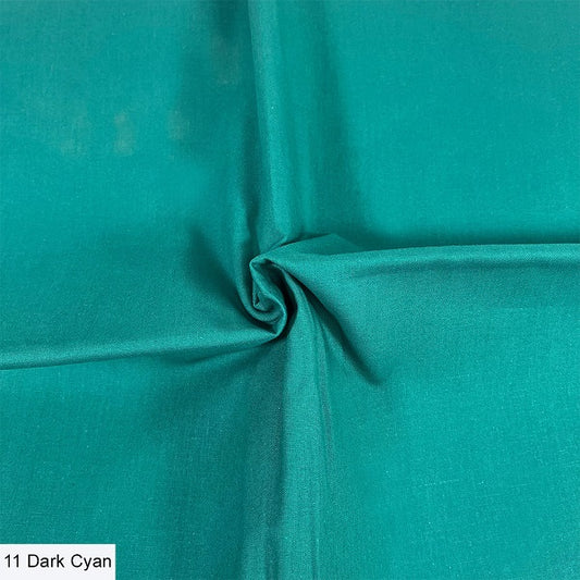 Organic Cotton Dark Cyan