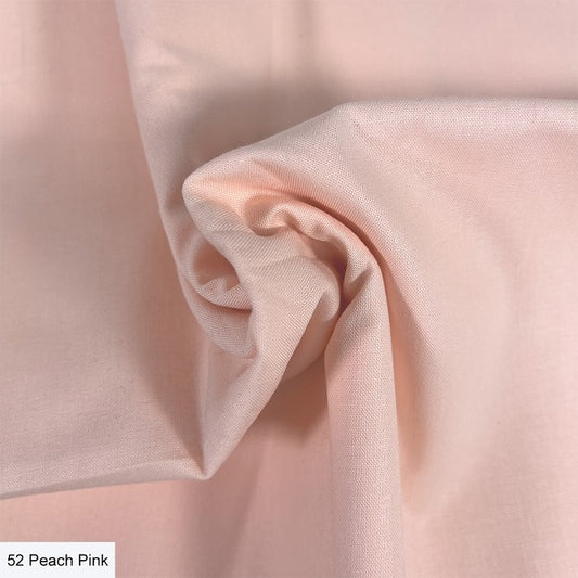 Organic Cotton Peach Pink