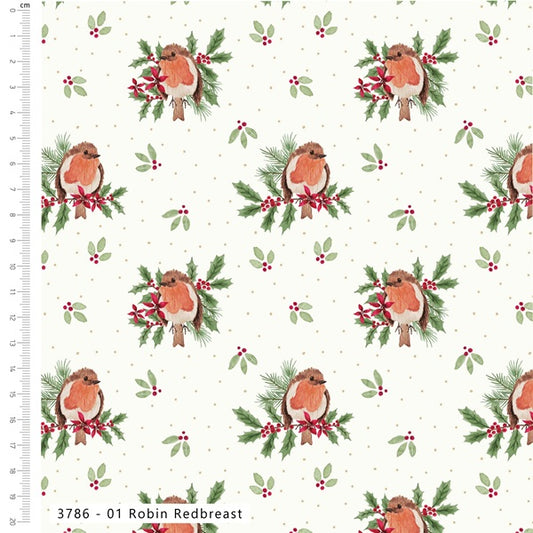 Merry Little Robin Redbreast 3786-01