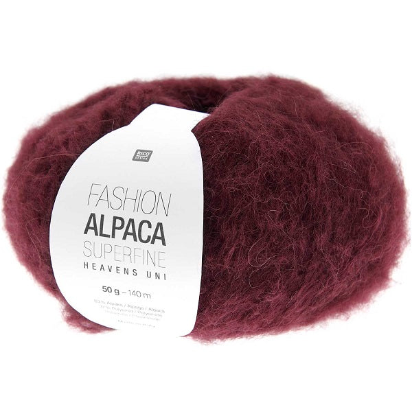 Rico Fashion Alpaca Superfine Heavens Uni kosse nanat khar kosse 