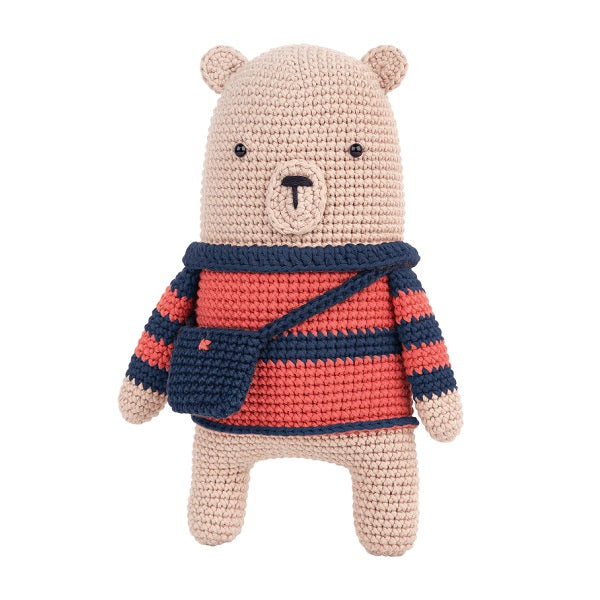 Anchor Benji the Bear Amigurumi Crochet Kit kosse nanat khar kosse 
