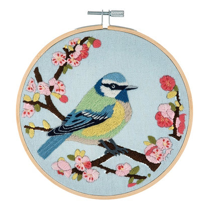 Trimits Embroidery Hoop Kit Bird Blossom