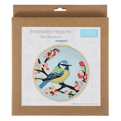 Trimits Embroidery Hoop Kit Bird Blossom