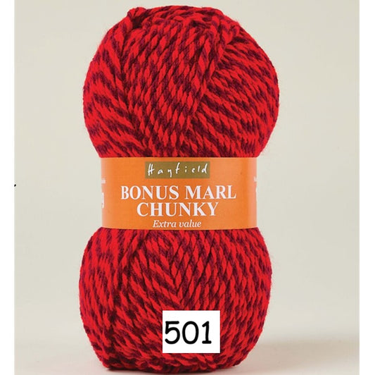 Hayfield Bonus Marl Chunky