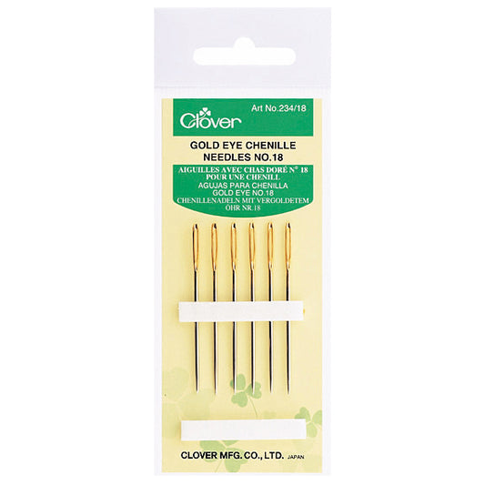 Clover Gold Eye Chenille Needles