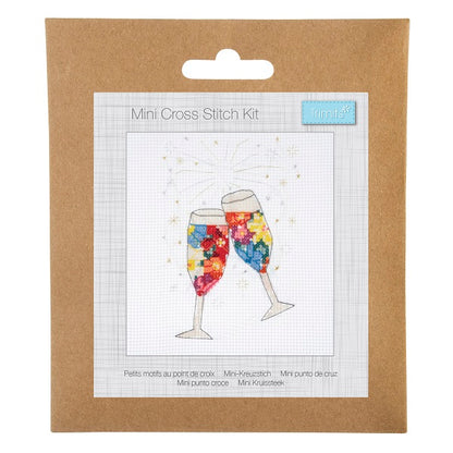 Trimits Cheers Mini Counted Cross Stitch Kit