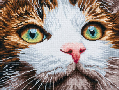 Trimits Large Counted Cross Stitch Whiskers Kit