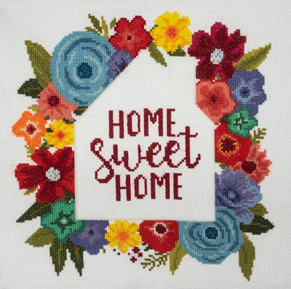 Trimits Cross Stitch Kit Home Sweet Home