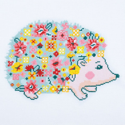 Trimits Large Counted Cross Stitch Hedgehog Kit