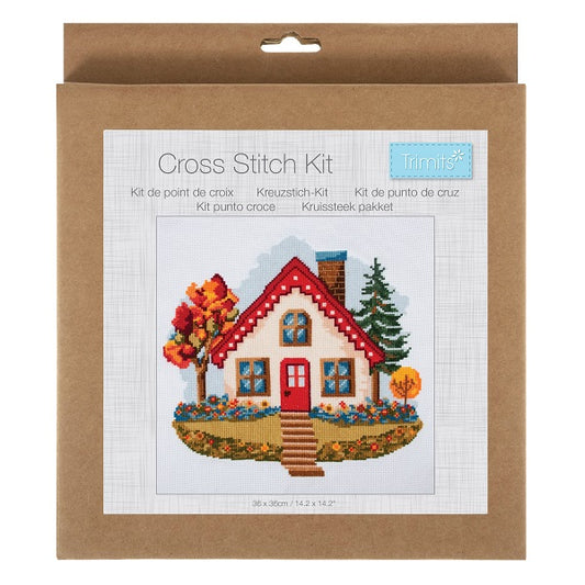 Trimits Cross Stitch Kit Home