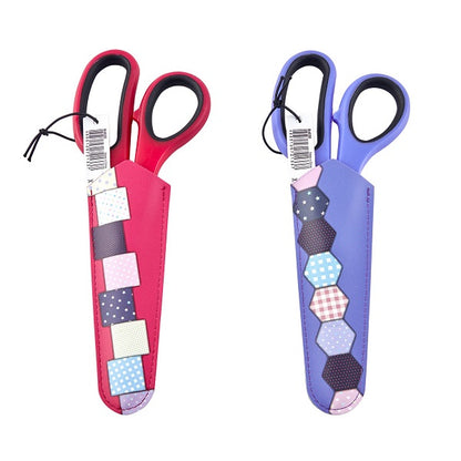 21.5cm Sew Tasty Dressmaking Scissors with Plastic Pouch