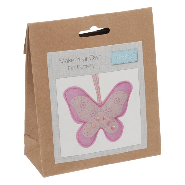 Trimits Butterfly Felt Decoration Kit kosse nanat khar kosse 