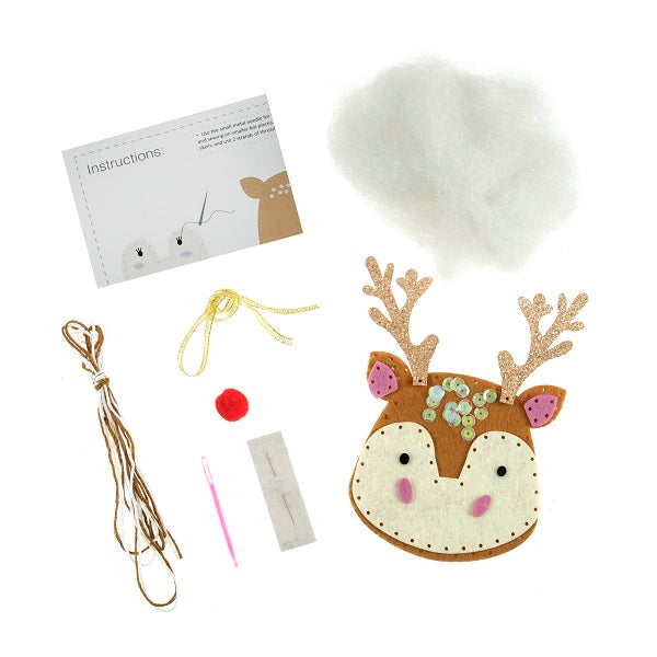 Trimits Reindeer Felt Decoration Kit kosse nanat khar kosse 