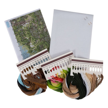 Trimits Harbour View Counted Cross Stitch Kit