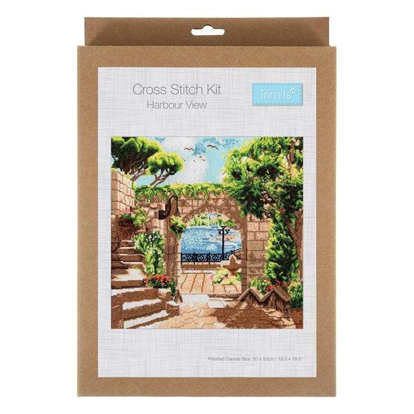Trimits Harbour View Counted Cross Stitch Kit kosse nanat khar kosse 