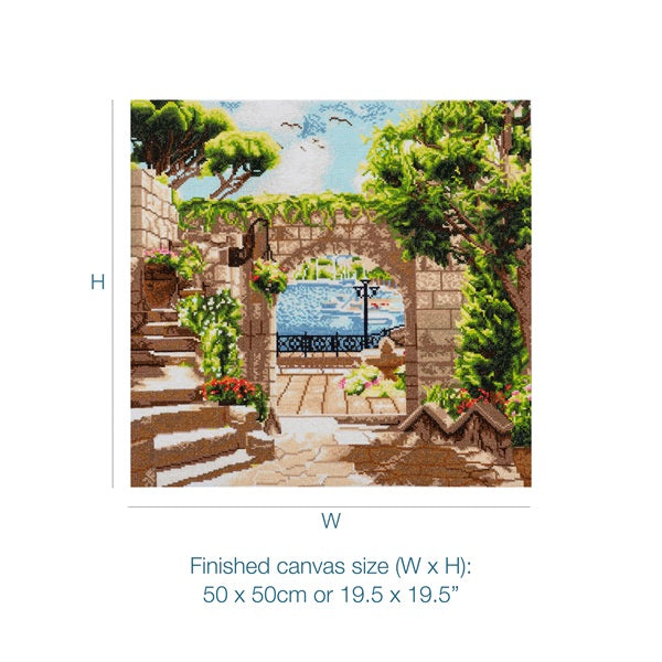 Trimits Harbour View Counted Cross Stitch Kit kosse nanat khar kosse 