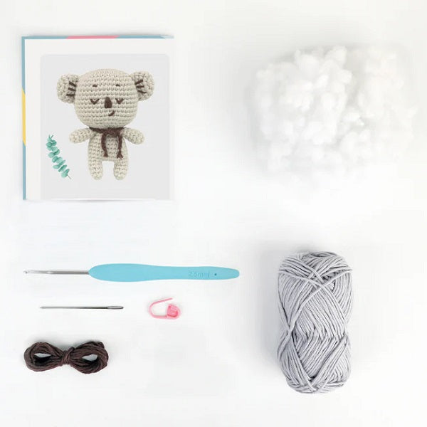 Anchor Kai the Koala Amigurumi Crochet Kit kosse nanat khar kosse 