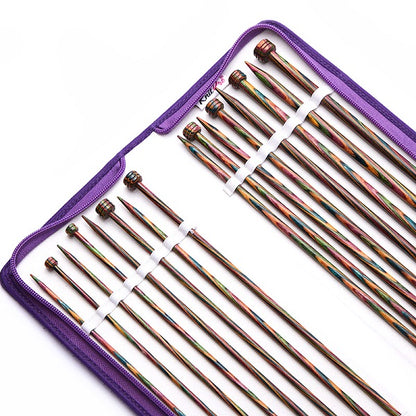 Knit Pro Symfonie Wood Single Pointed Needle Set 30cm