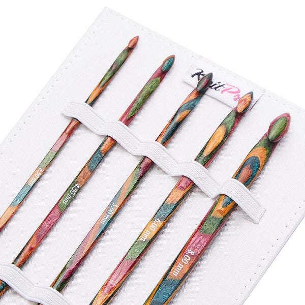 KnitPro Symfonie Single-Ended crochet hook set 3.00 - 8.00mm kosse nanat khar kosse 