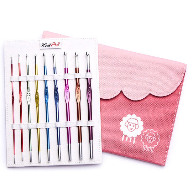 KnitPro Zing Crochet Hook Set: 2.00 - 6.00mm kosse nanat khar kosse 