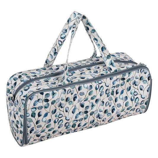 Knitting Bag with Pin Case: Botanical