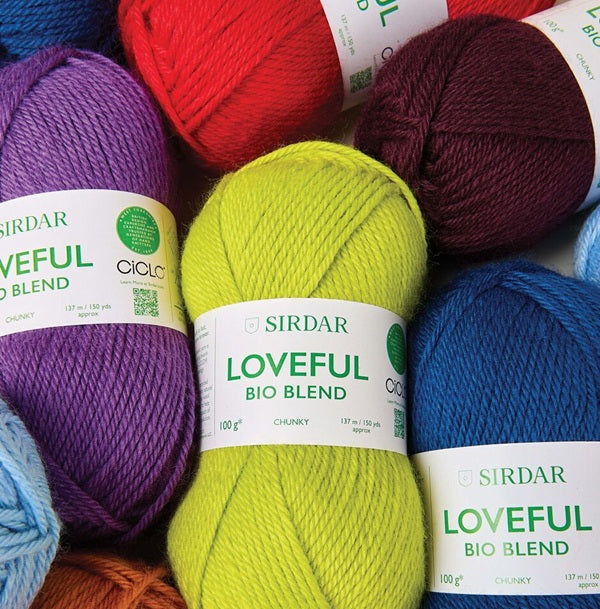 Sirdar Loveful Bio Blend Chunky kosse nanat khar kosse 