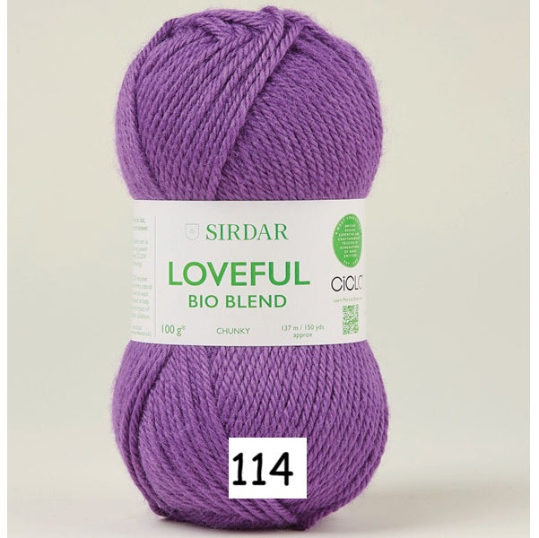 Sirdar Loveful Bio Blend Chunky kosse nanat khar kosse 