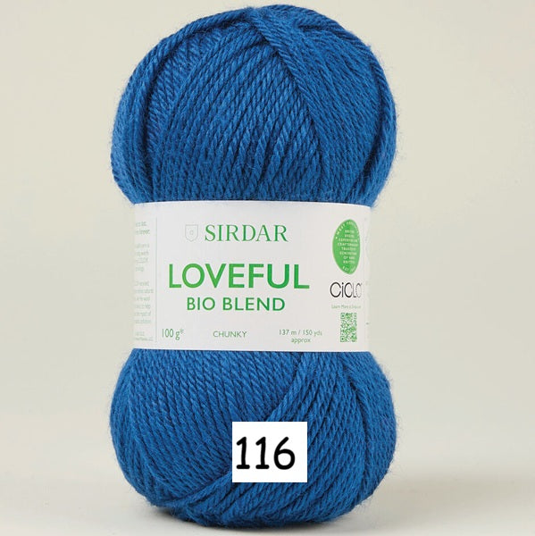 Sirdar Loveful Bio Blend Chunky kosse nanat khar kosse 