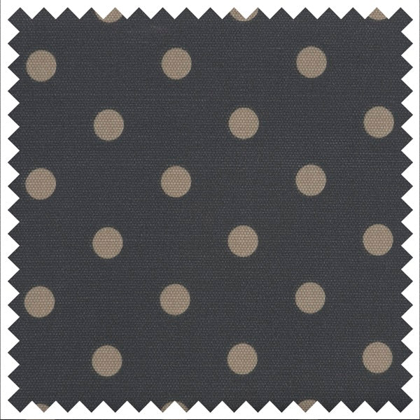 Hobby Craft Craft Bag Charcoal Polka Dot Matt PVC kosse nanat khar kosse 
