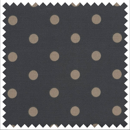 Hobby Craft Craft Bag Charcoal Polka Dot Matt PVC