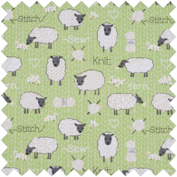 Knitting Bag with Pin Storage: Sheep kosse nanat khar kosse 