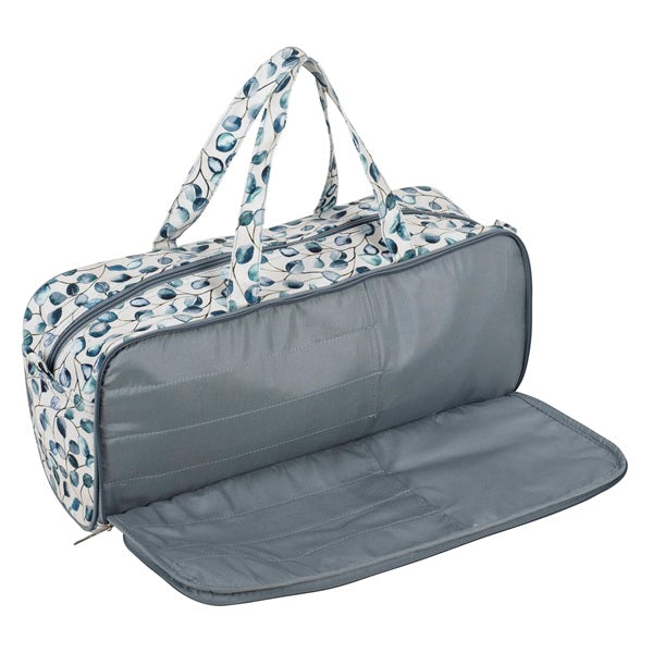 Knitting Bag with Pin Case: Botanical kosse nanat khar kosse 