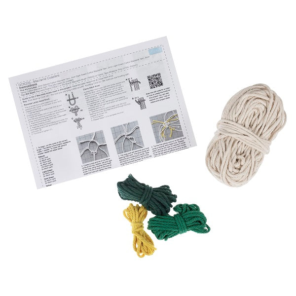 Trimits Coaster set Macramé Kit kosse nanat khar kosse 