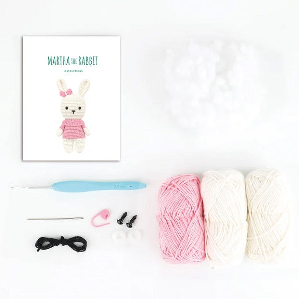 Anchor Martha the Rabbit Amigurumi Crochet Kit kosse nanat khar kosse 