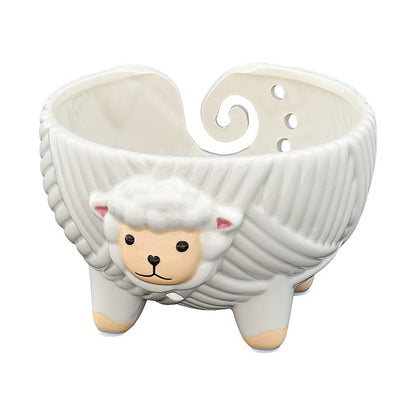 Sheep Yarn Holder Bowl