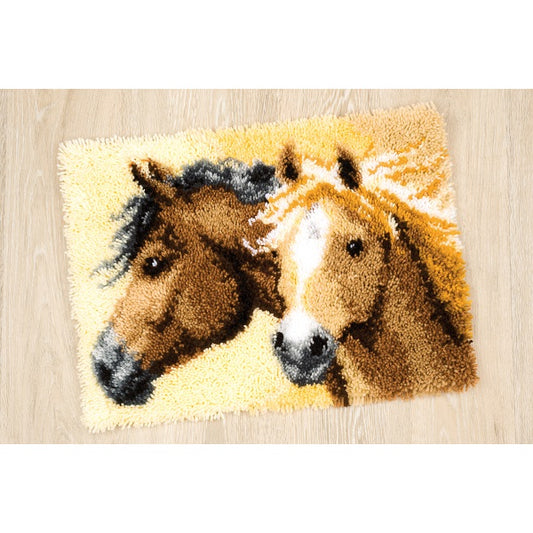 Vervaco Horses Latch Hook Kit