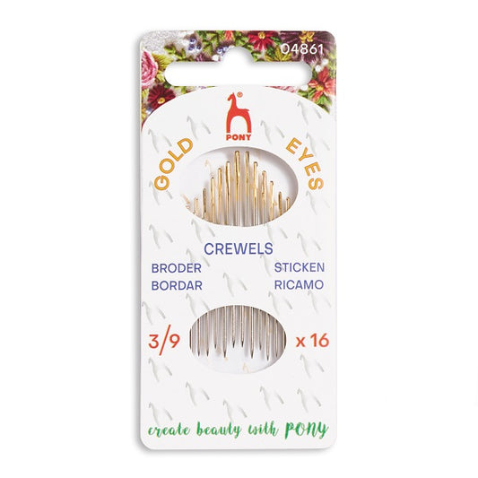 Pony Crewels (Embroidery) Needles