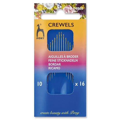 Pony Crewels (Embroidery) Needles