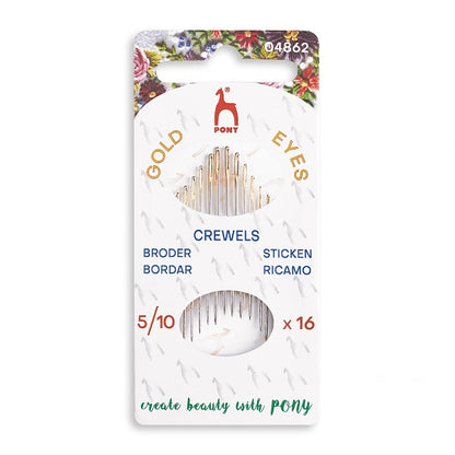 Pony Crewels (Embroidery) Needles