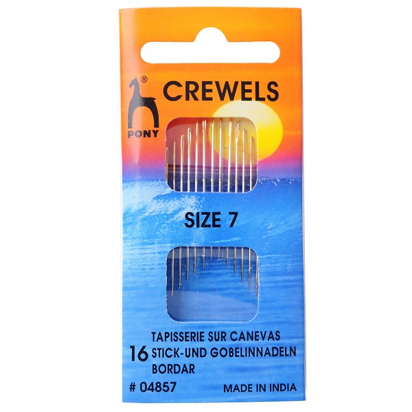 Pony Crewels (Embroidery) Needles kosse nanat khar kosse 