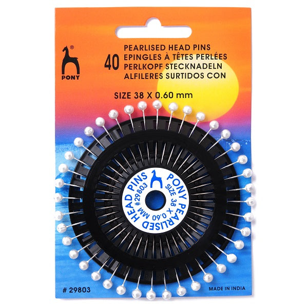 Pony Pearl Head Pins kosse nanat khar kosse 