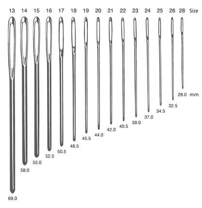 Pony Crewels (Embroidery) Needles