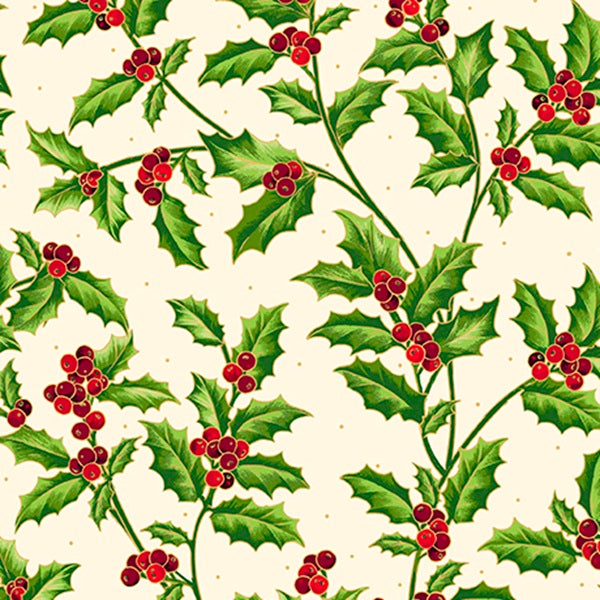 Pretty Poinsettias Holly Vine 27233 E kosse nanat khar kosse 