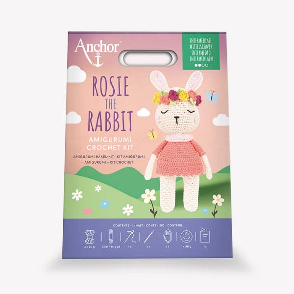 Anchor Rosie the Rabbit Amigurumi Crochet Kit kosse nanat khar kosse 