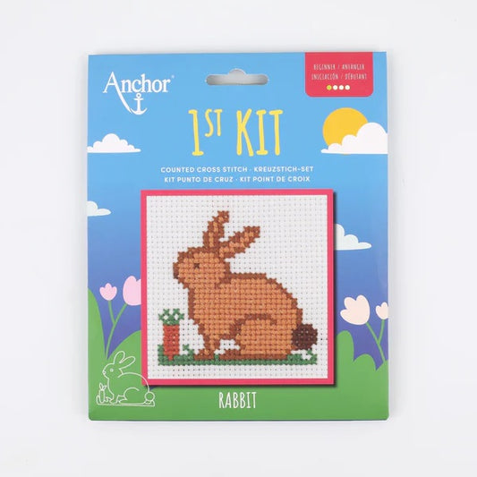 Anchor 1st Counted Cross Rabbit