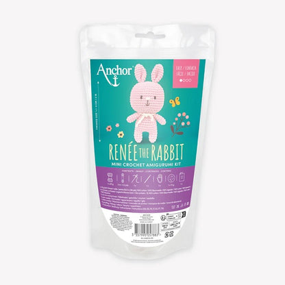 Anchor Renée the Rabbit Amigurumi Crochet Kit
