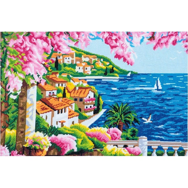 Trimits  Riviera Counted Cross Stitch Kit Extra Large kosse nanat khar kosse 