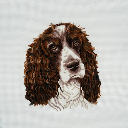 Trimits Springer Spaniel Counted Cross Stitch Kit Large